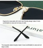 Lunettes de Soleil Oversize Designer Unisexe — Luxury High Quality UV400