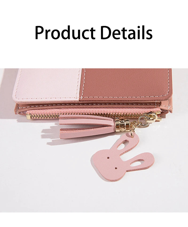 Cartera de mujer compacta y plegable — Tarjetero ligero FuturaTrend