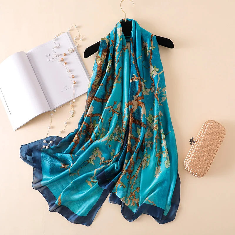 Foulard Soie Van Gogh - Collection Artistique Luxury