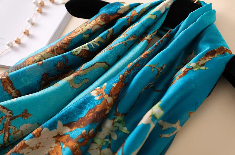 Foulard Soie Van Gogh - Collection Artistique Luxury