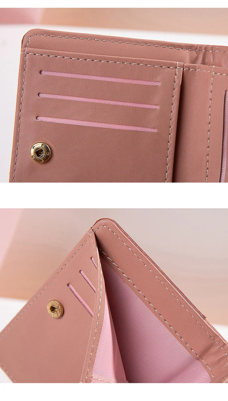Cartera de mujer compacta y plegable — Tarjetero ligero FuturaTrend