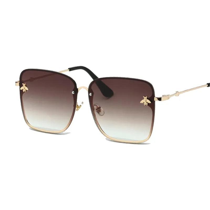 Lunettes de Soleil Oversize Designer Unisexe — Luxury High Quality UV400