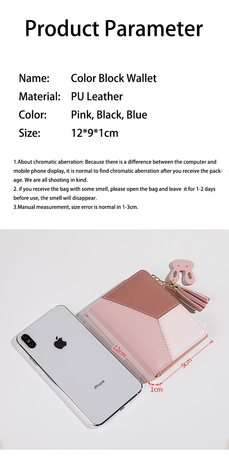 Cartera de mujer compacta y plegable — Tarjetero ligero FuturaTrend