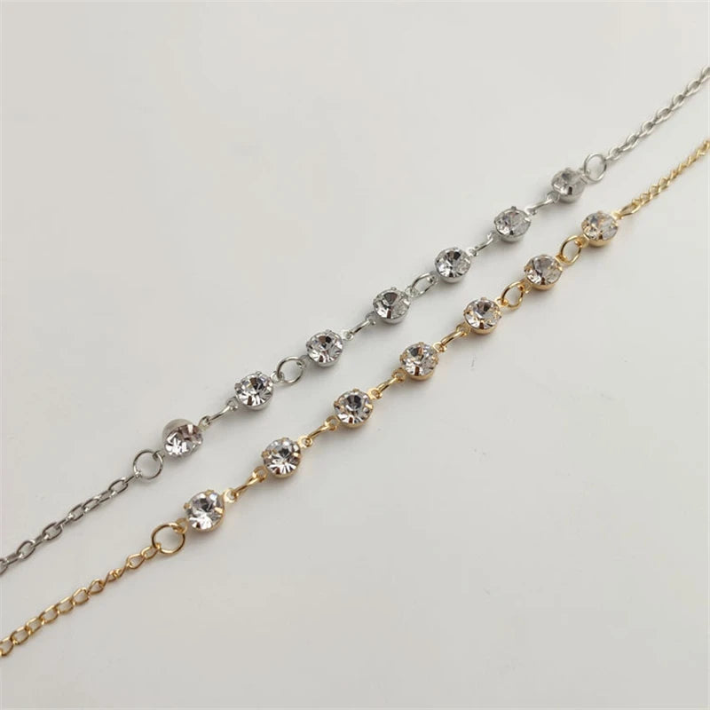 Bracelet de Cheville Bohème Fleurs et Clochettes - Bijou de Pied