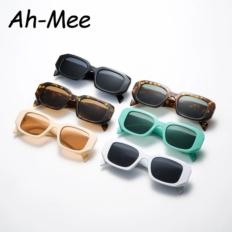 Lunettes de Soleil Femme Carrées Vintage — Protection UV400 Rétro Chic