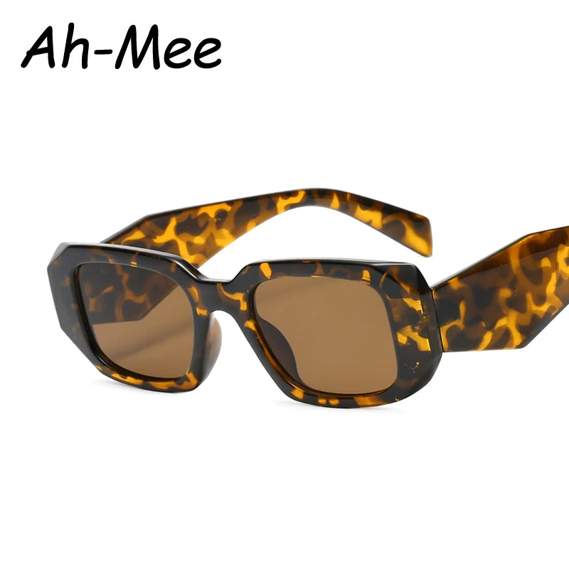 Lunettes de Soleil Femme Carrées Vintage — Protection UV400 Rétro Chic
