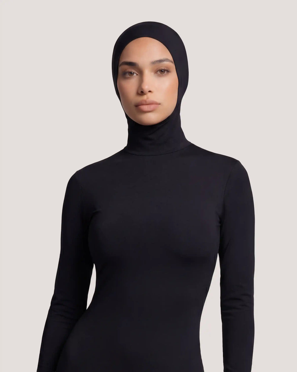 Body Hiyab para Mujer con Gorro Incorporado Manga Larga o Sin Mangas – Cobertura Total de S a 3XL | 10 Colores