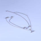 Bracelet de Cheville Bohème Fleurs et Clochettes - Bijou de Pied