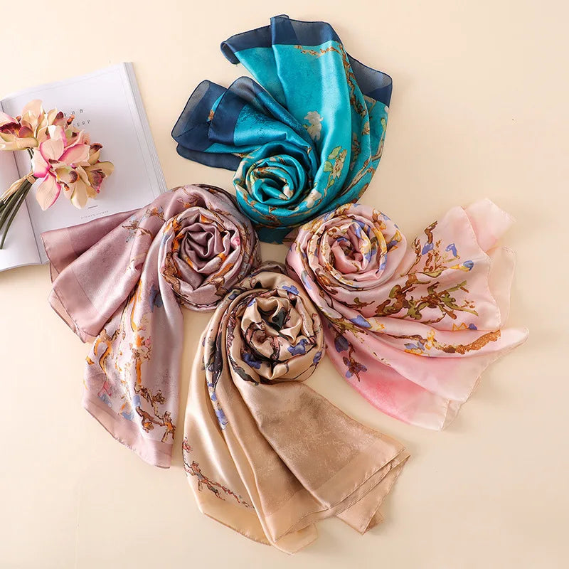 Foulard Soie Van Gogh - Collection Artistique Luxury