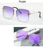 Lunettes de Soleil Oversize Designer Unisexe — Luxury High Quality UV400