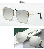 Lunettes de Soleil Oversize Designer Unisexe — Luxury High Quality UV400
