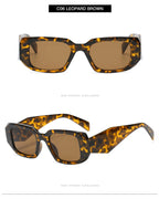 Lunettes de Soleil Femme Carrées Vintage — Protection UV400 Rétro Chic