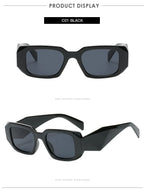 Lunettes de Soleil Femme Carrées Vintage — Protection UV400 Rétro Chic