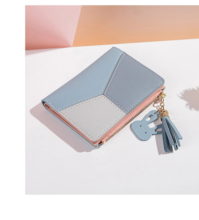 Cartera de mujer compacta y plegable — Tarjetero ligero FuturaTrend