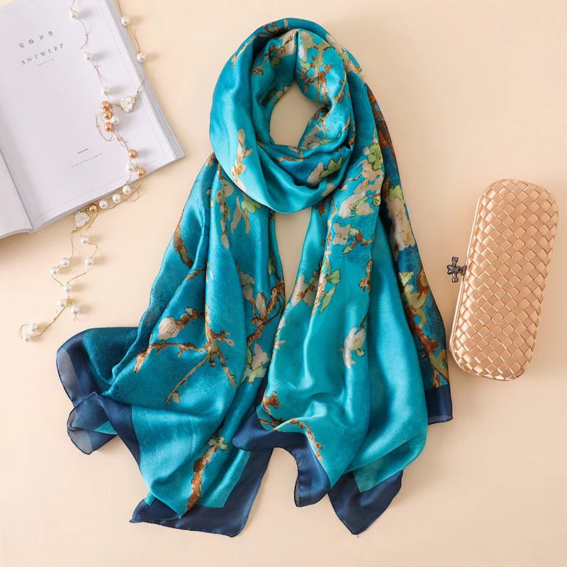 Foulard Soie Van Gogh - Collection Artistique Luxury