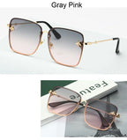 Lunettes de Soleil Oversize Designer Unisexe — Luxury High Quality UV400
