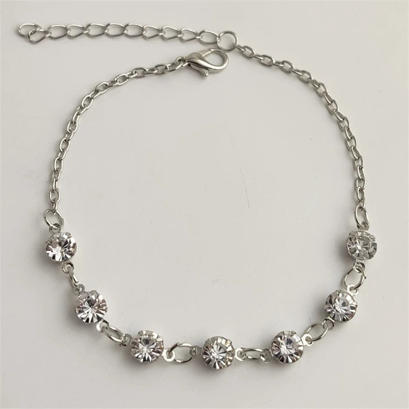 Bracelet de Cheville Bohème Fleurs et Clochettes - Bijou de Pied