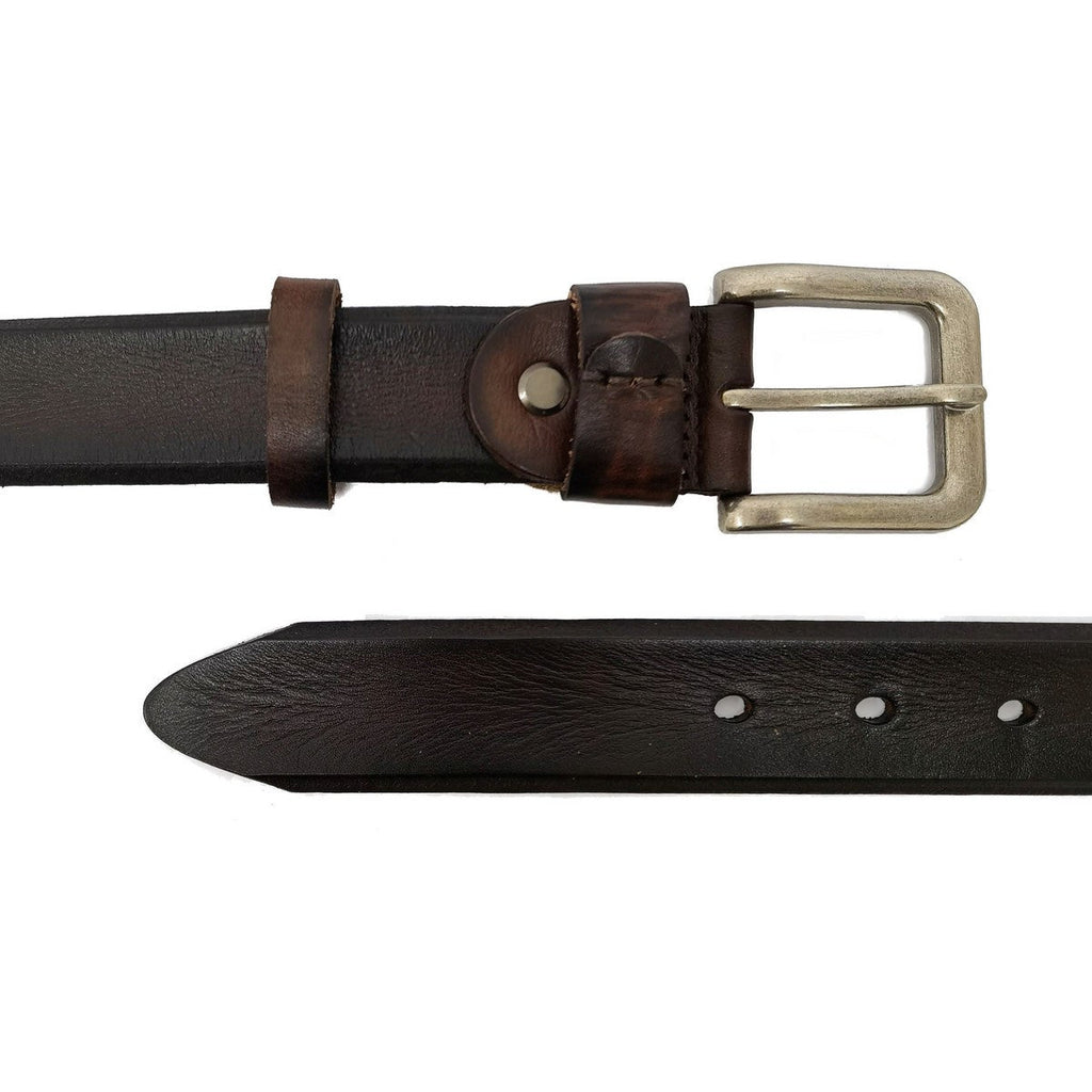 Real Leather Brown Suit Belt-1