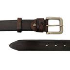 Real Leather Brown Suit Belt-1