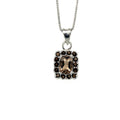 Smoky Topaz Pendant – 925 Sterling Silver Rhodium Plated