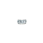 Bague Aigue-Marine en Argent Sterling 925 Rhodié – Femme