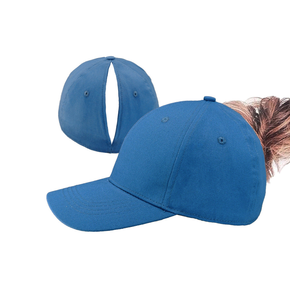 Casquette Baseball Queue de Cheval Femme Magnétique - Ouverture Arrière Séchage Rapide Sport
