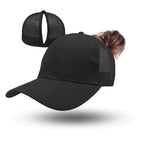 Casquette Baseball Queue de Cheval Magnétique Femme - Sport Séchage Rapide