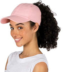Casquette Baseball Queue de Cheval Magnétique Femme - Sport Séchage Rapide