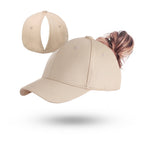 Casquette Baseball Queue de Cheval Magnétique Femme - Sport Séchage Rapide