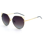 PROVENCE | Women Polarized Round Cat Eye Sunglasses-0