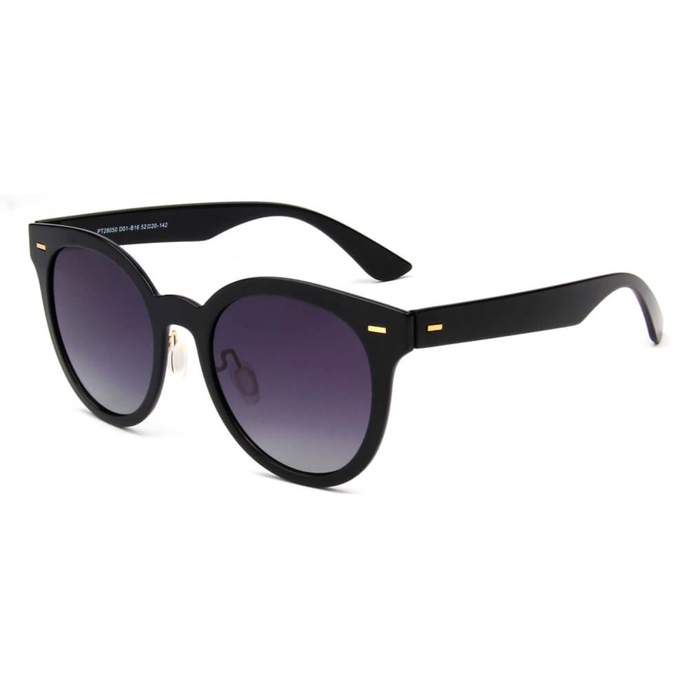 Lunettes de Soleil Rondes Polarisées Femme – MANHATA | FuturaTrend