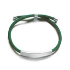 Personalized engraved bracelet for men and women Stainless Steel-4