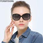 Lunettes de Soleil Femme Polarisées Luxury — Design Vintage UV400