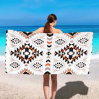 Serviette de Plage Bohème Microfibre - Séchage Rapide Multifonction Voyage