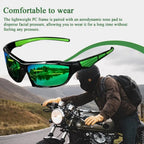 Lunettes de Soleil Homme Polarisées Sport — Protection Complète UV400