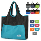 Foldable Waterproof Summer Beach Tote Bag - Swimming, Gym, Children's Toy Storage