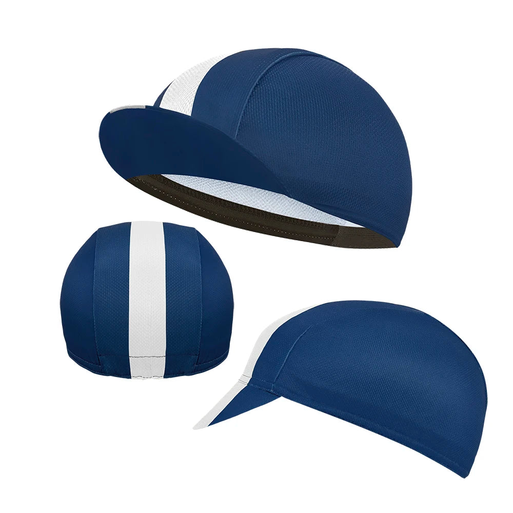 Casquette Cyclisme Classique Polyester - Absorption Transpiration Multicolore Unisexe Sport