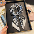 Foulard Carré Soie 90x90cm — Collection Signature FuturaTrend