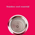 NNEOBA 500ml Vacuum Flask Rose Red-3