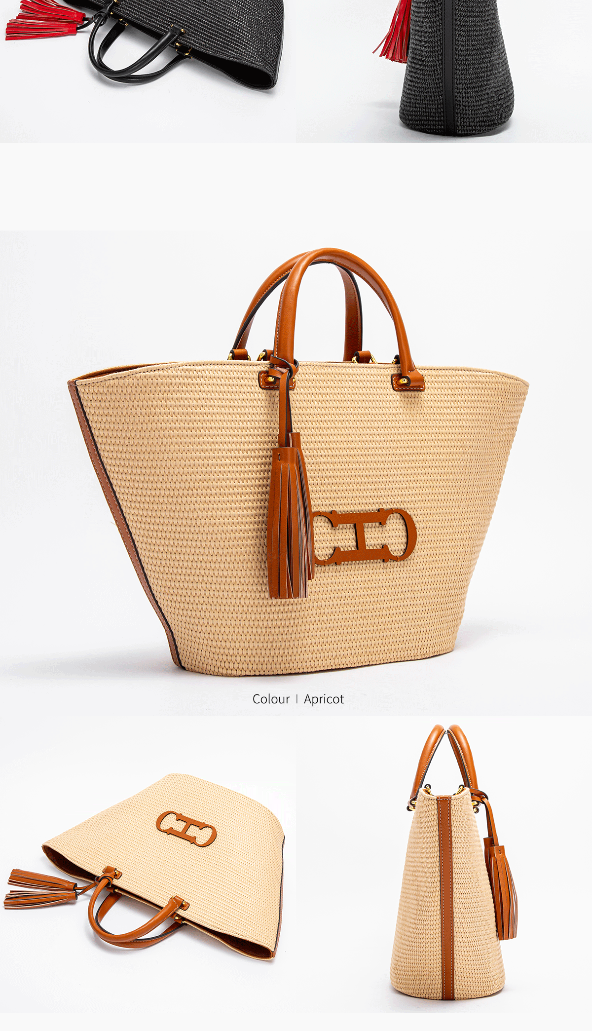 Sac Tote Femme CHCH 2024 Vacances Plage - Shopping Main Bucket Bag