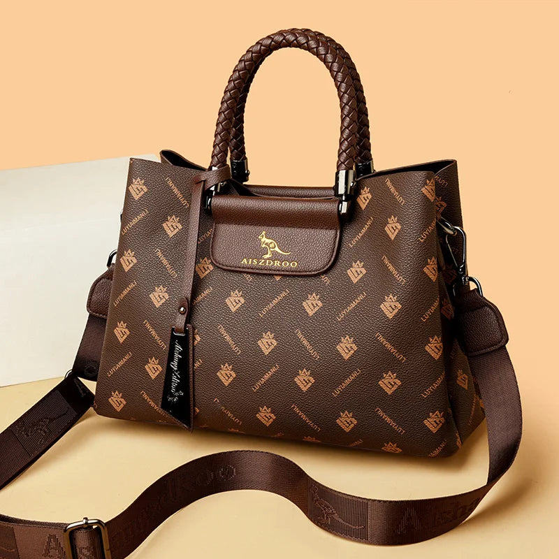 Sac à Main Femme Élégant — Poignée Unique Design Signature FuturaTrend