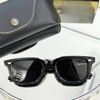Lunettes de Soleil Carrées Acétate Unisexe — Luxury Moderne UV400
