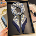 Foulard Carré Soie 90x90cm — Collection Signature FuturaTrend
