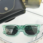 Lunettes de Soleil Carrées Acétate Unisexe — Luxury Moderne UV400