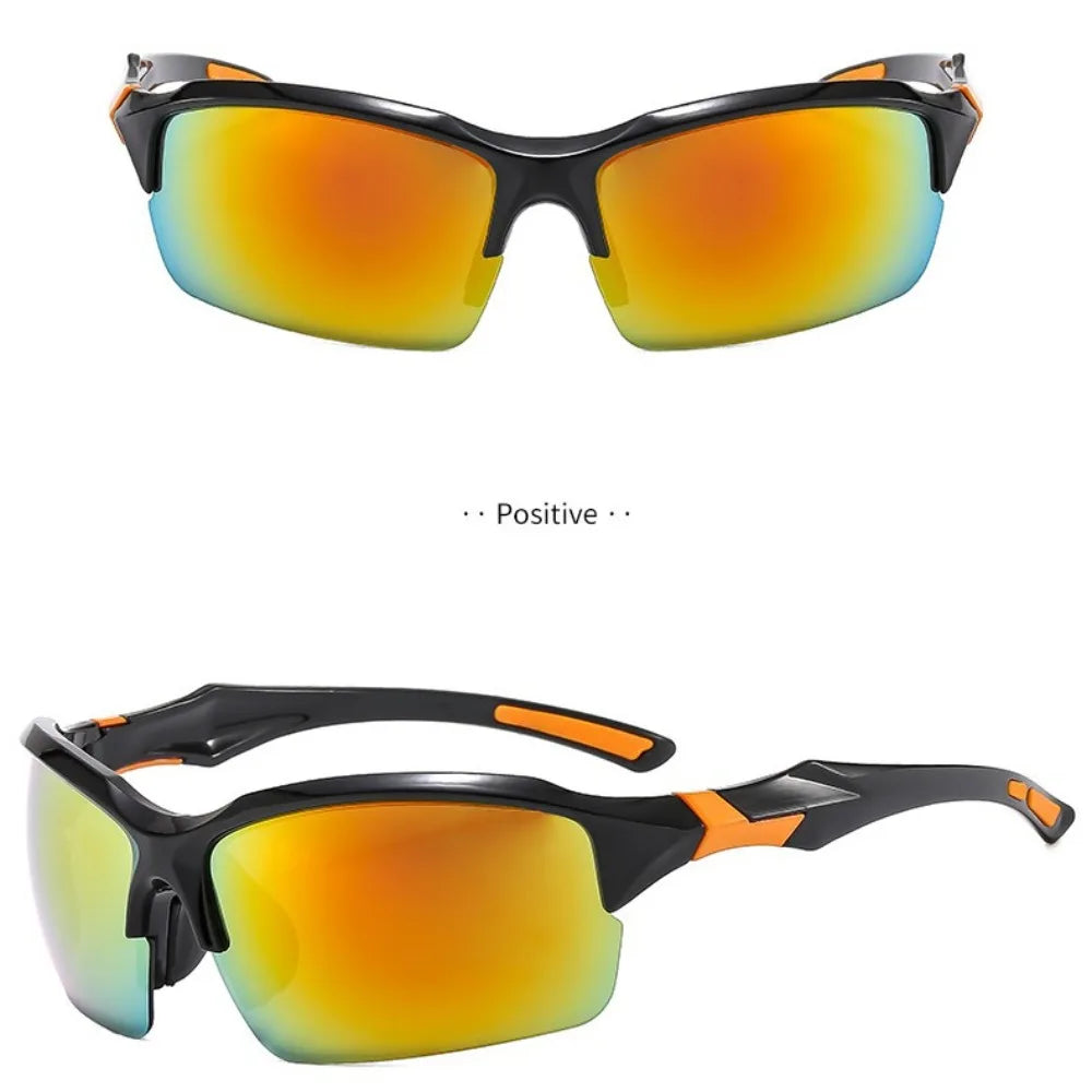 Lunettes de Soleil Sport Cyclisme Homme - Polarisées Légères Coupe-Vent
