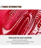 Portefeuille Femme Cuir Verni Compact — Grande Capacité Multifonction FuturaTrend