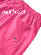 Short de Bain Homme Imprimé Séchage Rapide - Maillot Plage Été Respirant Cordon