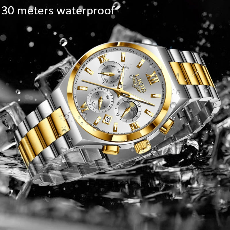 Montre Femme Minimaliste Luxury Waterproof — Casual Élégant