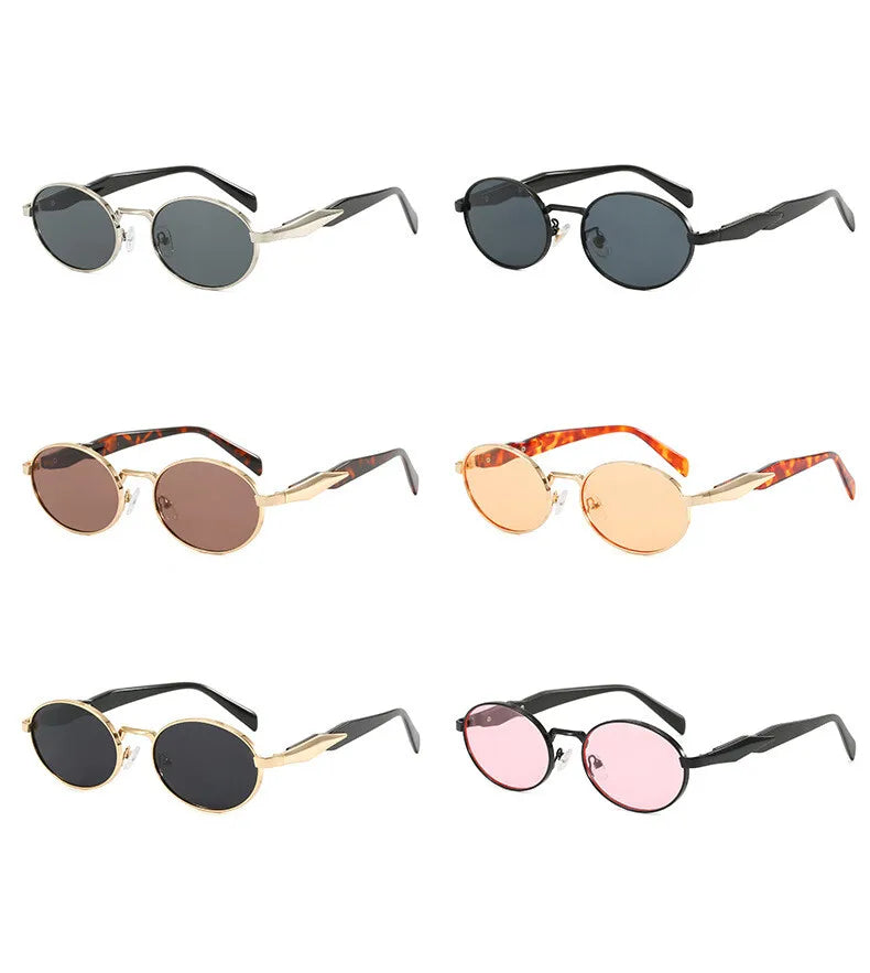 Women's Retro Punk Luxury Sunglasses — Holiday & Party UV400