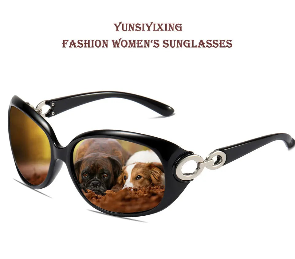 Lunettes de Soleil Polarisées Femme Luxury - Design Vintage